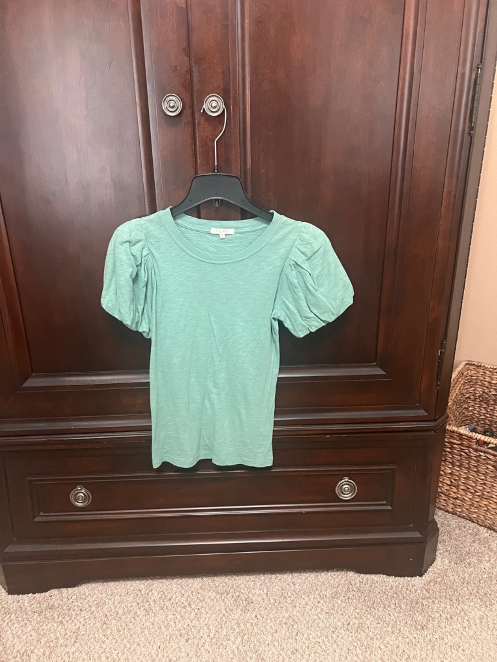 Z Supply Puff-Sleeve Tee - Green